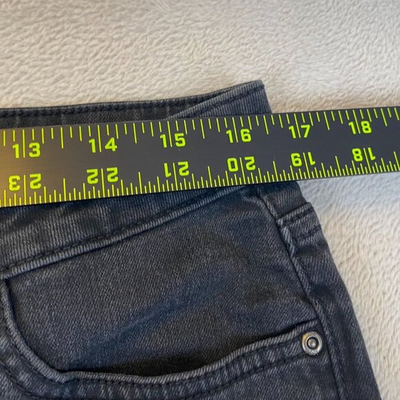 Lee Women's Jeans Size 14P Regular Fit Bootcut Mid-Rise Black Denim Casual Y2K - Picture 6 of 13